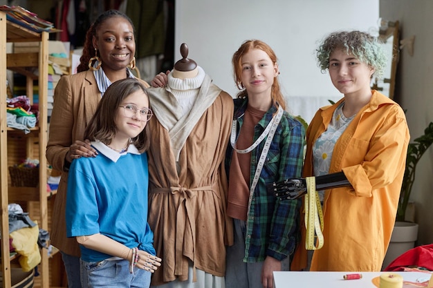 Spokojní študenti kurzu